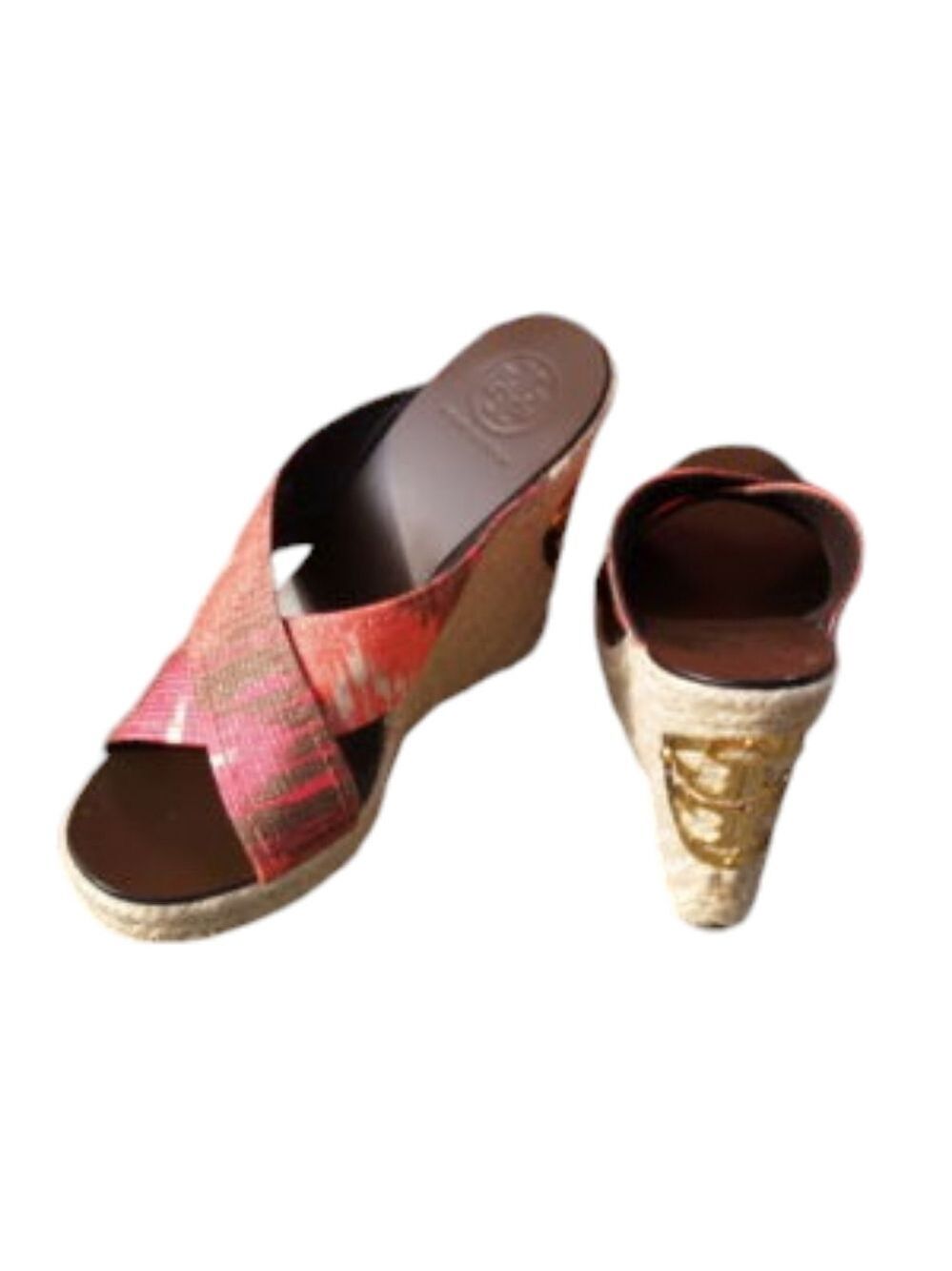 Tory Burch Kristen Platform Wedge Shoe/Sandal